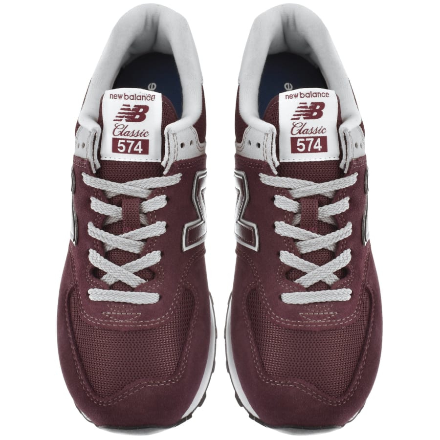 New Balance 574 Trainers Burgundy Mainline Menswear United States